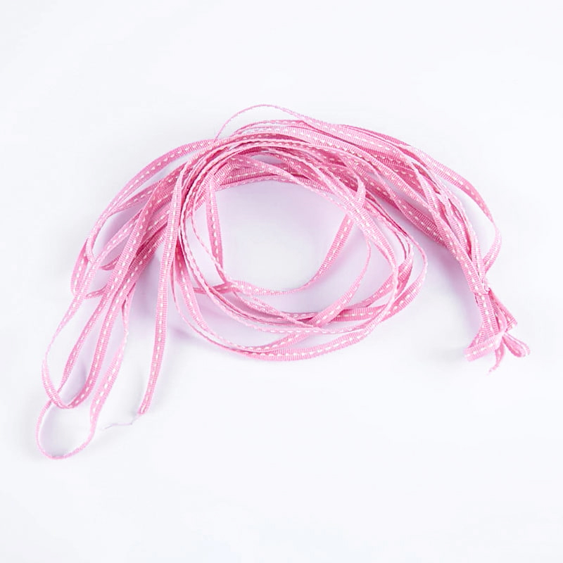 Anyaman Jacquard Bertitik Poliester 0.5cm Tenunan