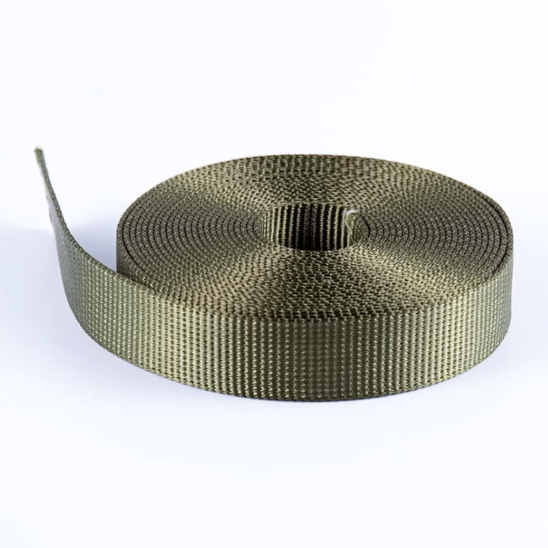 Anyaman Fleksibel Poliester Twill 2.5cm untuk Kolar Anjing